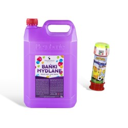 Płyn do baniek + Minibańki