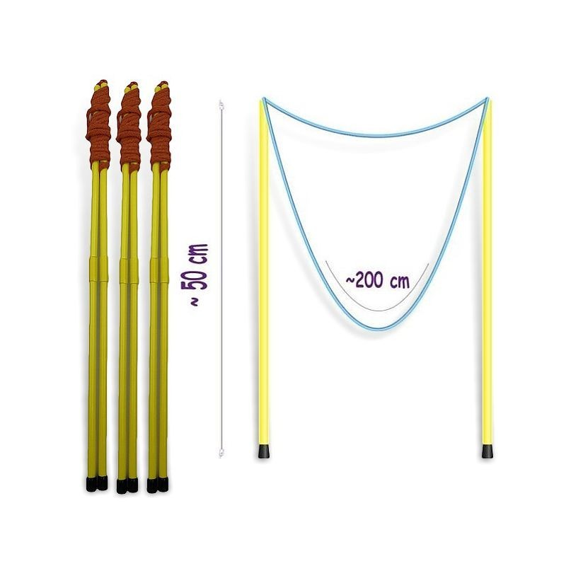 Patyki do robienia baniek, zestaw 3 szt.